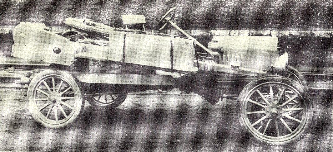 Crewe rail locomotive - road going setup