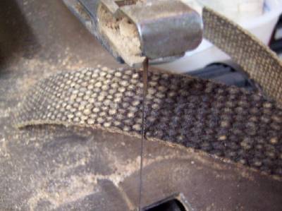 Cutting new lining to lengths.jpg