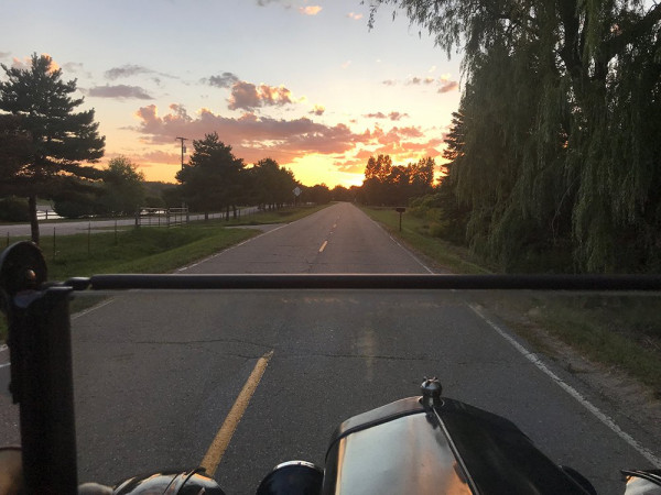 Heading home. Days like this make you appreciate what a gift life is....