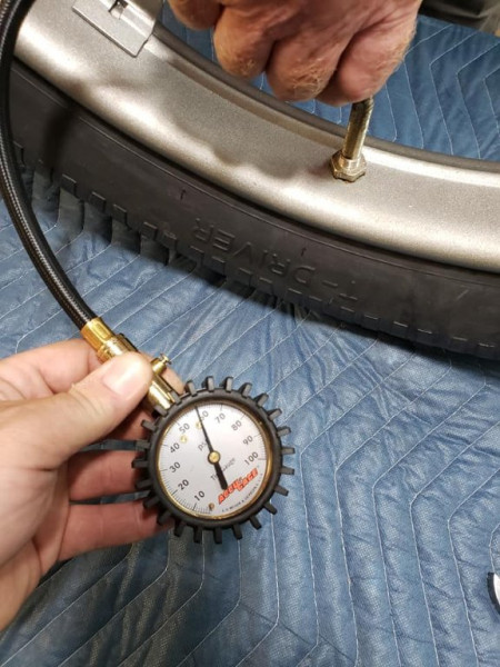 You eyes are not fooling you! 60 PSI is needed to hold the clincher tire against the rim. These are high pressure tubes and tires!