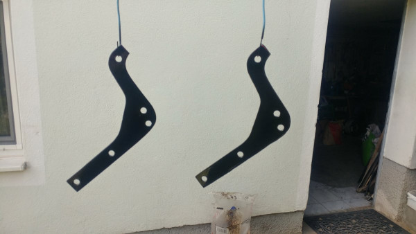 Self made reinforcement brackets