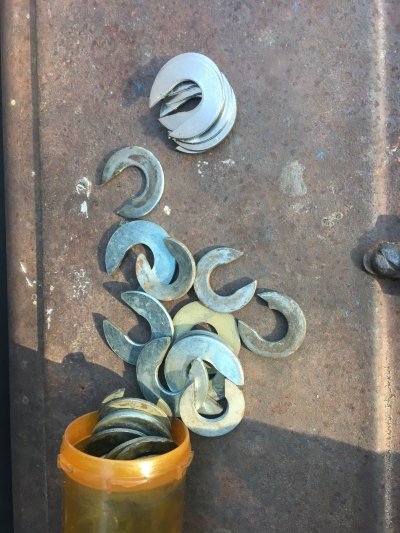 new and old shims