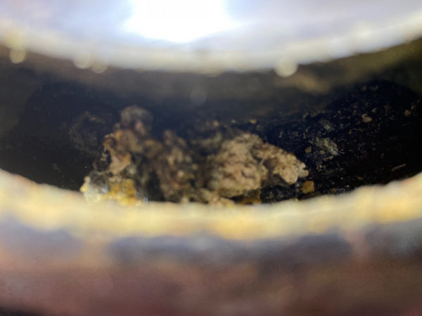 Need to find a way to remove the loose scale in the water jacket in the block just forward of cyl. #1.