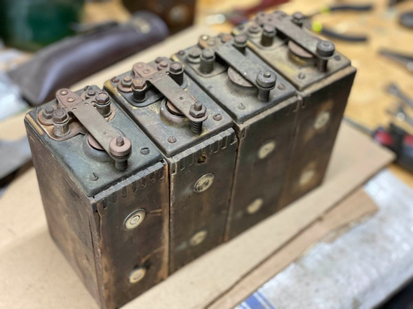 Unrestored brass top ignition coils.jpg