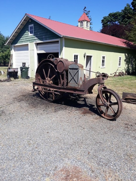 Home, with the non-original scabbed on saw removed