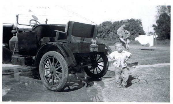 Hap and his car Blackie.jpg