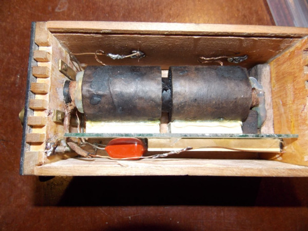 Ford coils installed in the Kingston coil.