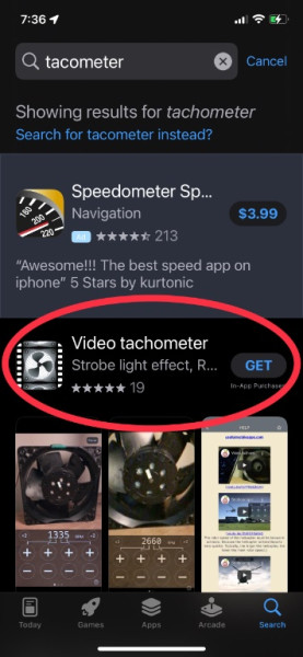 Tachometer