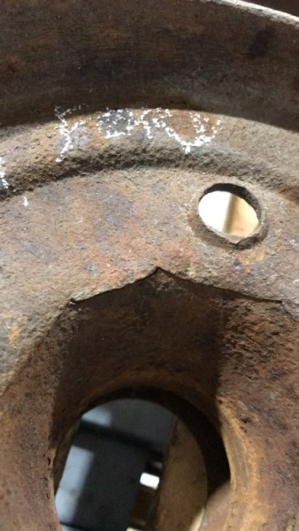 Wire Wheel crack 2