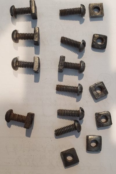 Original 1921 screws and nuts