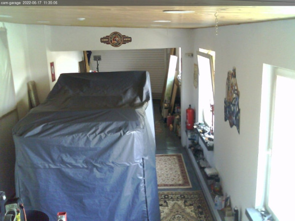 A picture from my garage security cam