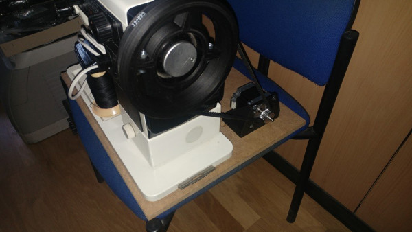 The modified sewing machine