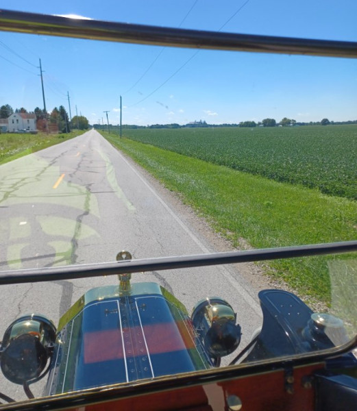 Enjoying a picture perfect country tour today