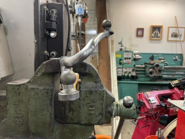 Modified A steering arm.
