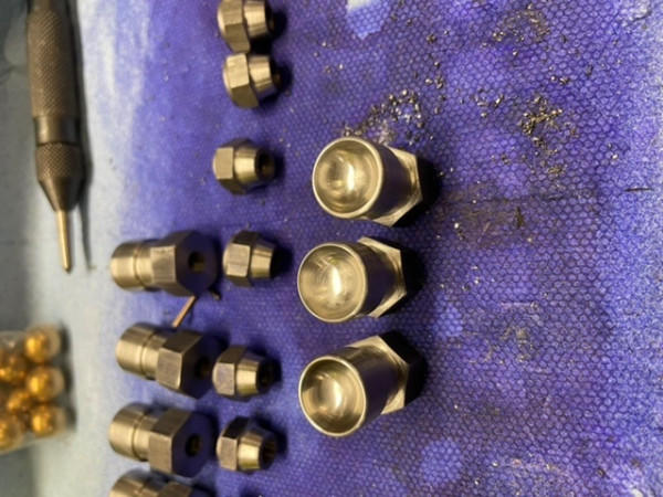 New made Rajo push rod adjusters, hardened 4140
