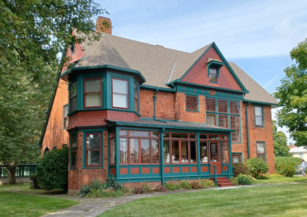The historic Brownella House we visited