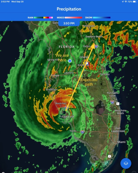 Current expected path