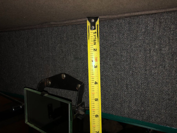 Measurement for the mirror and the center
