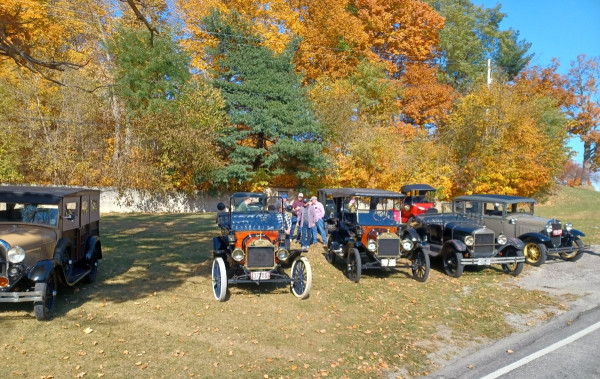 As many of the 8 cars on Sundays tour that I could cram in