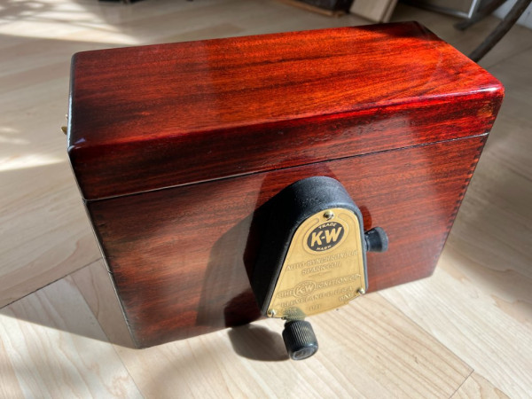 1913 coil box after restoration