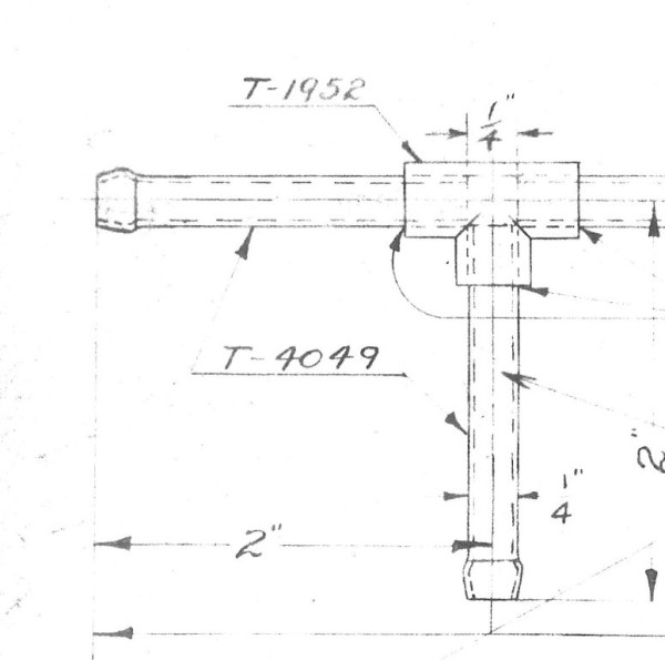 CROSS-OVER DETAIL MID 1912 THRU 1914