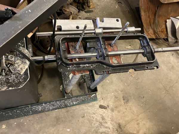 Tobin Arp shell machine. Also “dummy camshaft and the spacer links