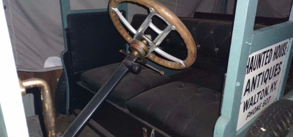 Interior of Commercial truck.