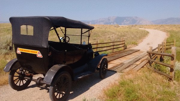 Our 15 leaving our property.gif