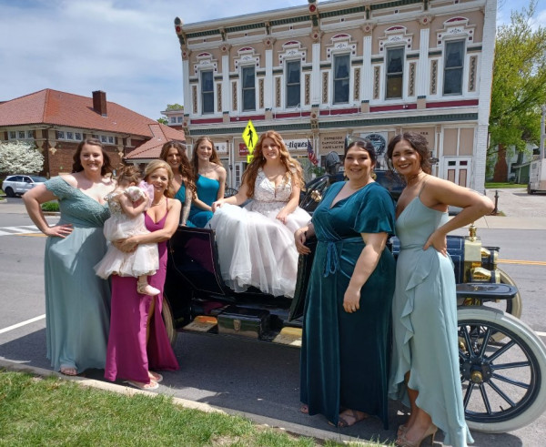 The whole bridal party