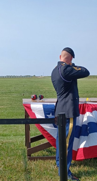SFC Green making the shot.