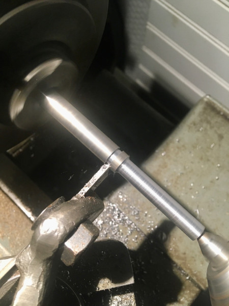 Turned some drive plate pins