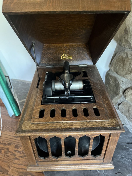 Machine before restoration