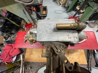 front of intake