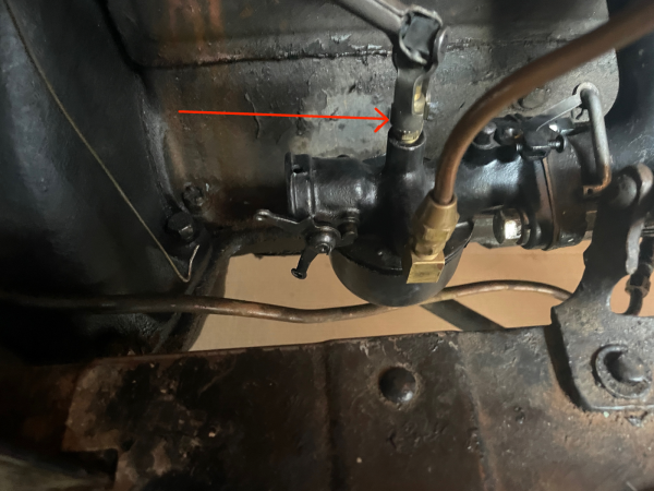 Connection- 1927 Model T CARBURETOR HOLLEY NH SWIVEL TOP gas line B.png