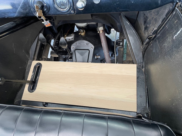 Fits well with a little room for swelling. Looks too good to paint; I think I’ll try a few coats of clear polyurethane.