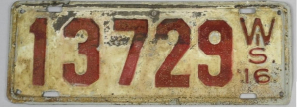 WISCONSIN 1916 PLATE.JPG
