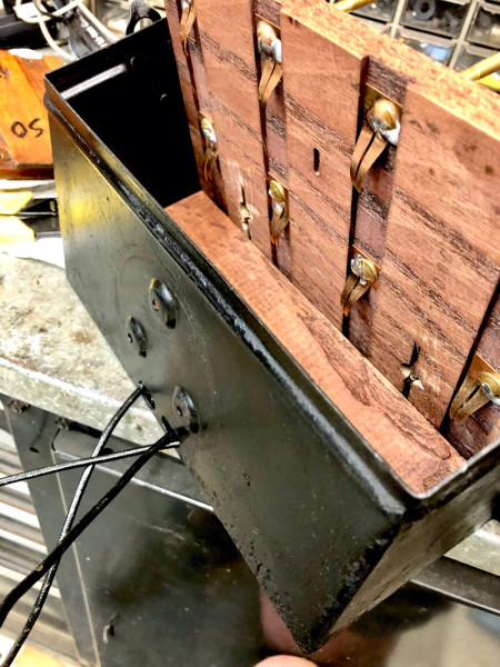 New wood and cleaned terminals, new wires run out holes for switch.jpeg