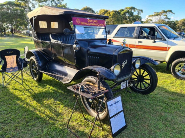 My 1924 Model T at Tea Gardens / Hawks Nest Motorfest