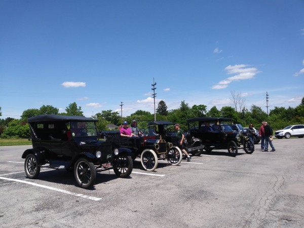 Getting ready to head out. Our '13 second from left