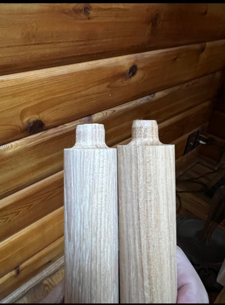 Two different lengths.