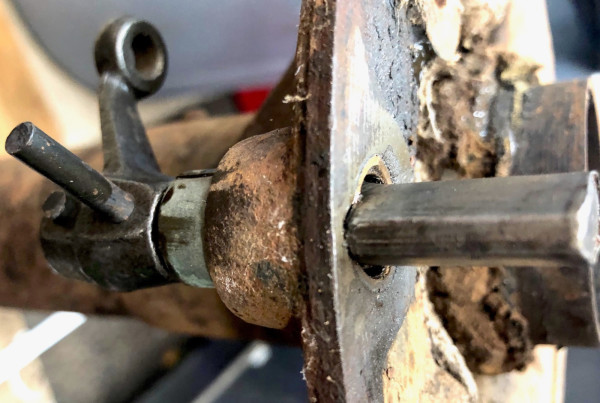 NOS lever and cam shaft rivet going in place copy.jpeg