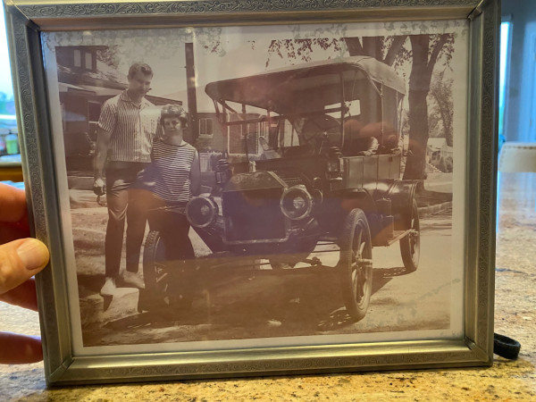 Mom and Dad in there 20’s with the T