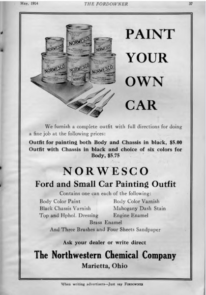 1914 Ford owner magazinge ad for painting outfit .jpeg