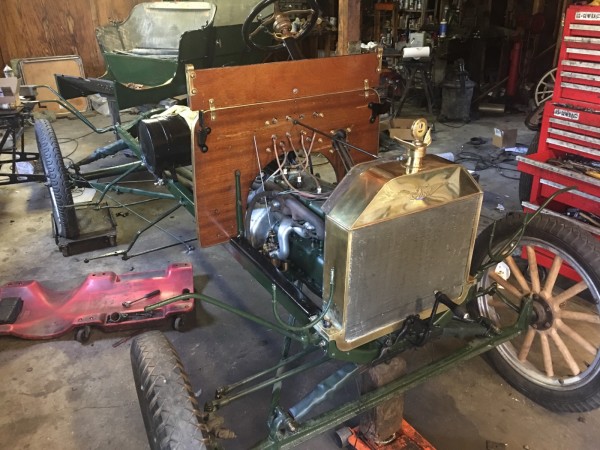 Front of 1909 chassis