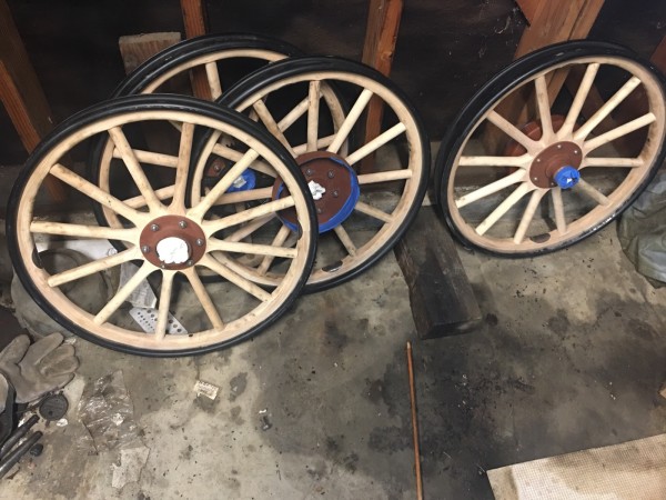 Unpainted 1909 wheels