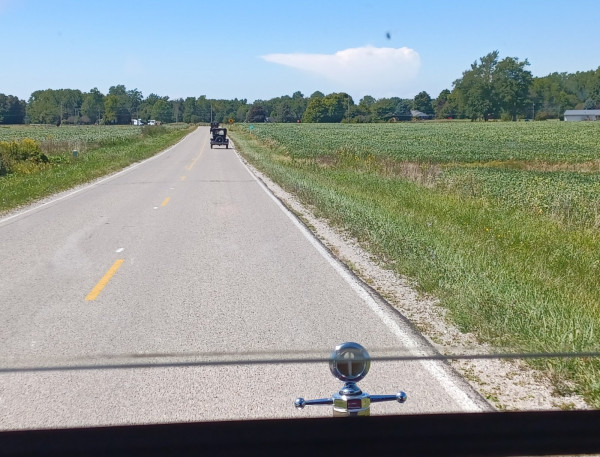 On the road again (sing it!)..look at that thunderhead!