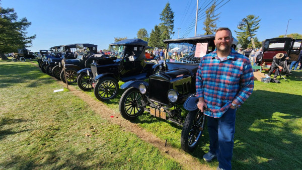 My brother and his 1923. It achieved a 1st and 2nd AACA Junior years ago, and he decided to try for a Senior.