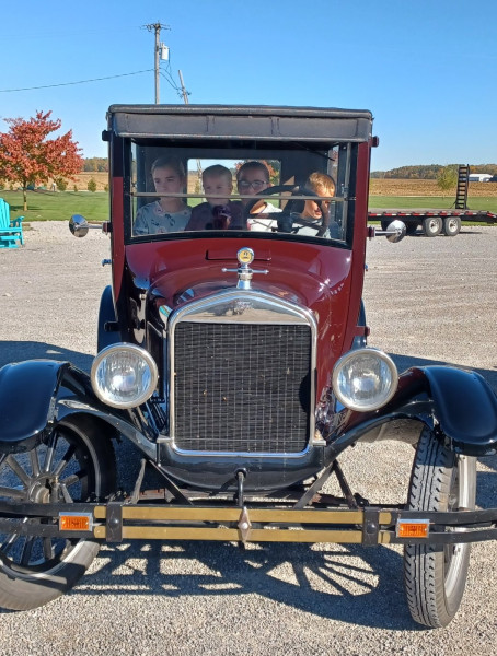 Mennonite kids loved these cars!