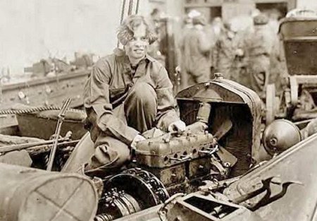 1927 Grace Wagner-Central High Auto Mechanics class-Washington DC.jpg