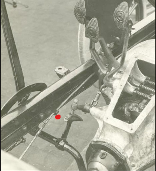 REAR GAS LINE and CLAMP
